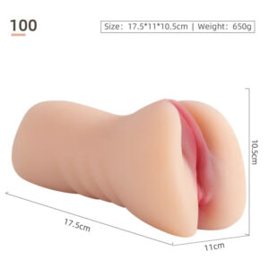 SA 04 SA05 Realistic Vaginal Masturbator – Pocket Pussy with Tight Realistic Vagina (17.5cm)