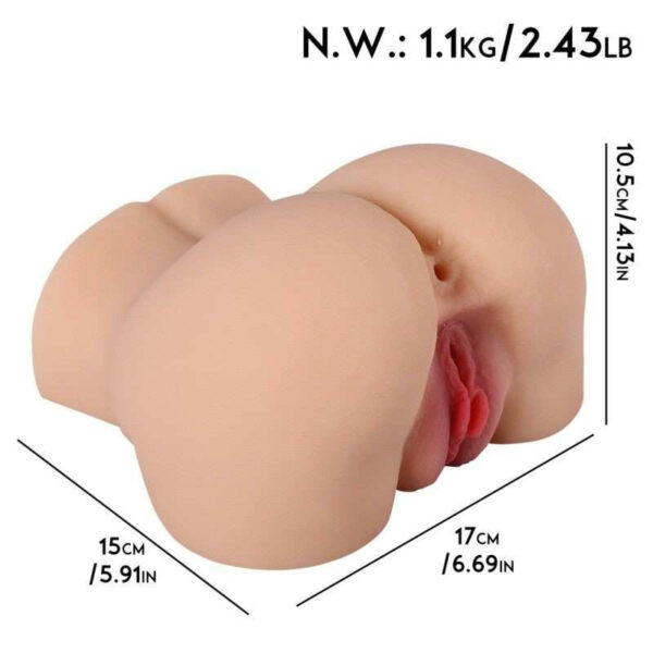 SA06 SA06 Realistic Big Buttocks Male Masturbator – Plump Ass with Tight Vagina & Anus