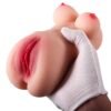 ky4504 SA16 Male Masturbator Torso – 3D Pussy & Anal, Soft Boobs, Pocket Sex Doll